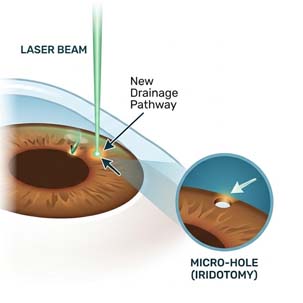 Iridotomia a laser