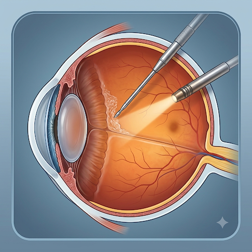 Cirurgias da retina e do vítreo